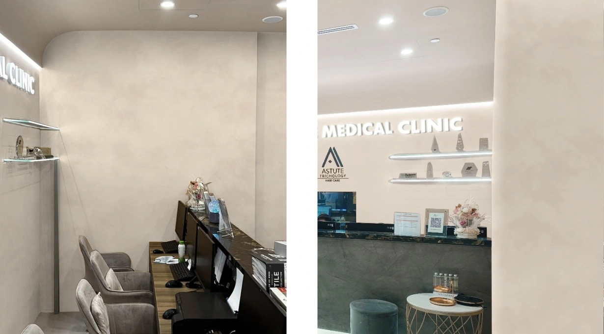 Clean and Elegant Clinic with Wabisabi Wallpaper